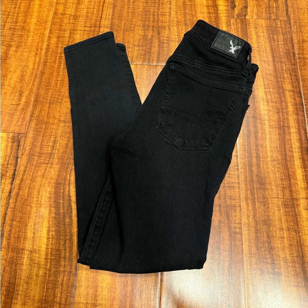 🌊Buy 2 get 1 Free 🌊 American Eagle Outfitters Black Skinny Jeggings